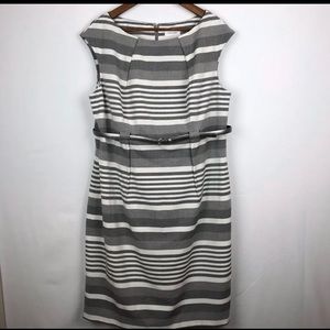 Gray and white beautiful dress from Calvin Klein